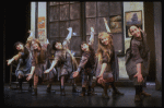 Orphans in a scene from the Broadway production of the musical "Annie."