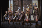 Orphans in a scene from the Broadway production of the musical "Annie."