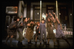 Orphans in a scene from the Broadway production of the musical "Annie."