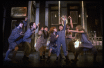 Orphans in a scene from the Broadway production of the musical "Annie."