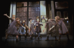 Orphans in a scene from the Broadway production of the musical "Annie."