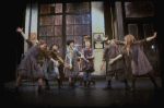 Orphans in a scene from the Broadway production of the musical "Annie."