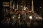 Orphans in a scene from the Broadway production of the musical "Annie."