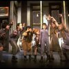 Orphans in a scene from the Broadway production of the musical "Annie."