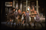 Orphans in a scene from the Broadway production of the musical "Annie."