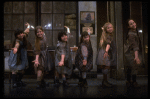 Orphans in a scene from the Broadway production of the musical "Annie."