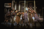 Orphans in a scene from the Broadway production of the musical "Annie."