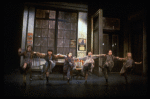 Orphans in a scene from the Broadway production of the musical "Annie."