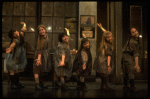 Orphans in a scene from the Broadway production of the musical "Annie."