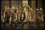 Orphans in a scene from the Broadway production of the musical "Annie."