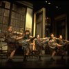 Orphans in a scene from the Broadway production of the musical "Annie."