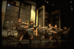 Orphans in a scene from the Broadway production of the musical "Annie."