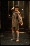 An orphan in a scene from the Broadway production of the musical "Annie."