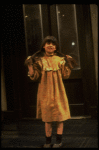 An orphan in a scene from the Broadway production of the musical "Annie."