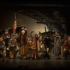 Hooverville-ites in a scene from the Broadway production of the musical "Annie."