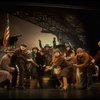 Hooverville-ites in a scene from the Broadway production of the musical "Annie."