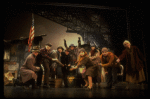 Hooverville-ites in a scene from the Broadway production of the musical "Annie."