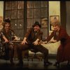 Rita Rudner as Lily, Gary Beach as Rooster and Alice Ghostley as Miss Hannigan in a scene from the Broadway production of the musical "Annie."