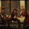 Rita Rudner as Lily, Gary Beach as Rooster and Alice Ghostley as Miss Hannigan in a scene from the Broadway production of the musical "Annie."