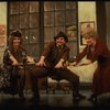 Rita Rudner as Lily, Gary Beach as Rooster and Alice Ghostley as Miss Hannigan in a scene from the Broadway production of the musical "Annie."