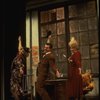 Rita Rudner as Lily, Gary Beach as Rooster and Alice Ghostley as Miss Hannigan in a scene from the Broadway production of the musical "Annie."