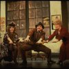 Rita Rudner as Lily, Gary Beach as Rooster and Alice Ghostley as Miss Hannigan in a scene from the Broadway production of the musical "Annie."