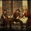 Rita Rudner as Lily, Gary Beach as Rooster and Alice Ghostley as Miss Hannigan in a scene from the Broadway production of the musical "Annie."