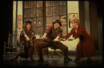 Rita Rudner as Lily, Gary Beach as Rooster and Alice Ghostley as Miss Hannigan in a scene from the Broadway production of the musical "Annie."