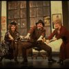 Rita Rudner as Lily, Gary Beach as Rooster and Alice Ghostley as Miss Hannigan in a scene from the Broadway production of the musical "Annie."