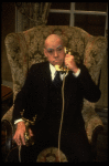John Schuck as Daddy Warbucks in a scene from the Broadway production of the musical "Annie."