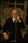 John Schuck as Daddy Warbucks in a scene from the Broadway production of the musical "Annie."