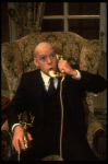 John Schuck as Daddy Warbucks in a scene from the Broadway production of the musical "Annie."