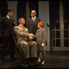 Allison Smith as Annie, John Schuck as Daddy Warbucks and Raymond Thorne as FDR in a scene from the Broadway production of the musical "Annie."