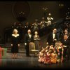 Entire cast in a scene from the Broadway production of the musical "Annie."