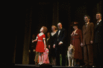 Curtain call at the 3rd "Annie-versary" of the Broadway production of the musical "Annie."