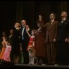 Curtain call at the 3rd "Annie-versary" of the Broadway production of the musical "Annie."