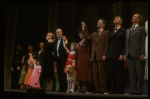 Curtain call at the 3rd "Annie-versary" of the Broadway production of the musical "Annie."