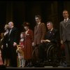 Curtain call at the 3rd "Annie-versary" of the Broadway production of the musical "Annie."