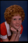 Actress Theda Stemler as Annie from the Philadelphia production of the musical "Annie."