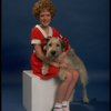 Actress Theda Stemler as Annie w. Sandy from the Philadelphia production of the musical "Annie."