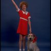 Actress Theda Stemler as Annie w. Sandy from the Philadelphia production of the musical "Annie."
