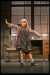 An orphan in a scene from the Philadelphia production of the musical "Annie."