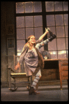 An orphan in a scene from the Philadelphia production of the musical "Annie."