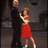 Norwood Smith as Daddy Warbucks and Theda Stemler as Annie in a scene from the Philadelphia production of the musical "Annie."