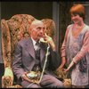 Norwood Smith as Daddy Warbucks and Theda Stemler as Annie in a scene from the Philadelphia production of the musical "Annie."