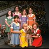 Theda Stemler as Annie w. orphans and Sandy in a scene from the Philadelphia production of the musical "Annie." (Philadelphia)