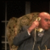 Kristi Coombs as Annie and Reid Shelton as Daddy Warbucks in a scene from the New Orleans production of the musical "Annie."