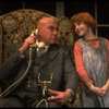 Kristi Coombs as Annie and Reid Shelton as Daddy Warbucks in a scene from the New Orleans production of the musical "Annie."