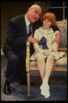 Kristi Coombs as Annie and Reid Shelton as Daddy Warbucks in a scene from the New Orleans production of the musical "Annie."