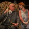 Kristi Coombs as Annie and Reid Shelton as Daddy Warbucks in a scene from the New Orleans production of the musical "Annie."